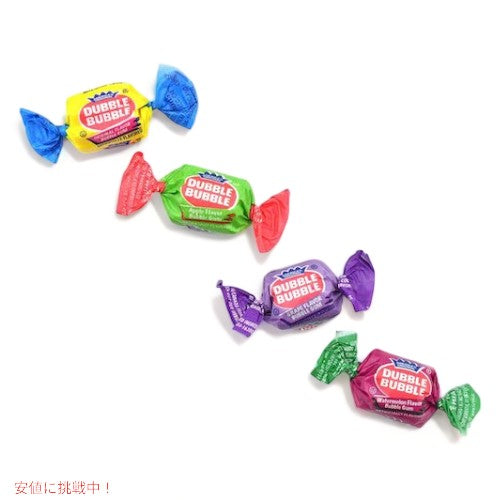 Dubble Bubble バブルガム アソート 300個入り 4種類のフレーバー Bubble Gum Assorted 300 Count ガム アメリカのお菓子 4