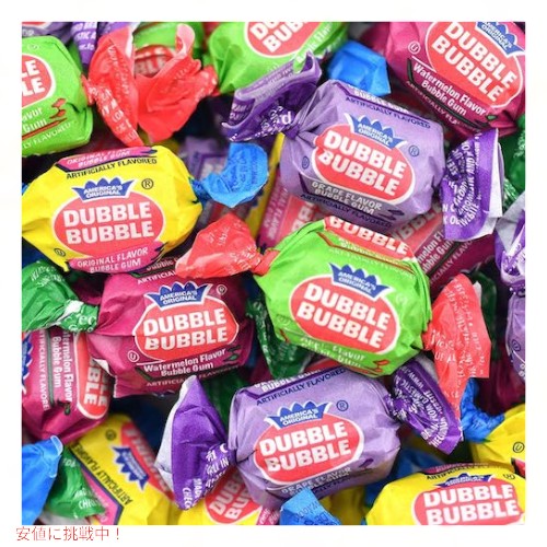 Dubble Bubble バブルガム アソート 300個入り 4種類のフレーバー Bubble Gum Assorted 300 Count ガム アメリカのお菓子 6