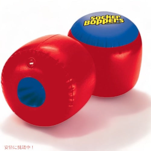 インフレータブルボクシング枕ゲーム Big Time Toys 23118 Socker BOPPERS アメリカーナがお届け! 3