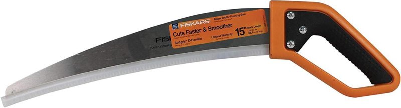 フィスカース 剪定のこぎり Fiskars 393440-1001 15インチ ハンドル付き アメリカーナがお届け! 1