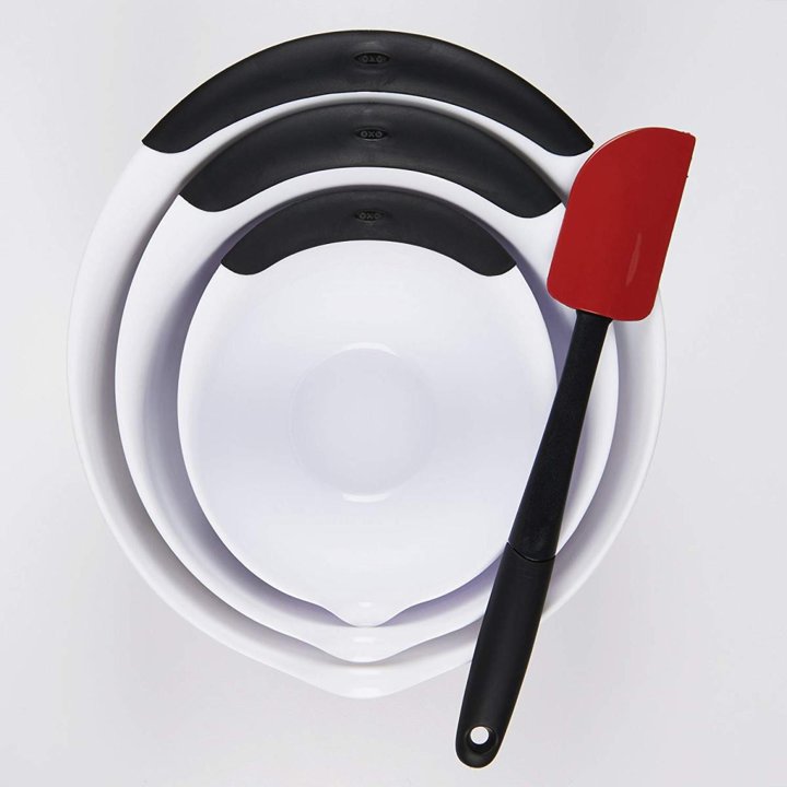 オクソー ボウルセット OXO 1066421 ブラックハンドル付き ミックスボウル 3ピース 3