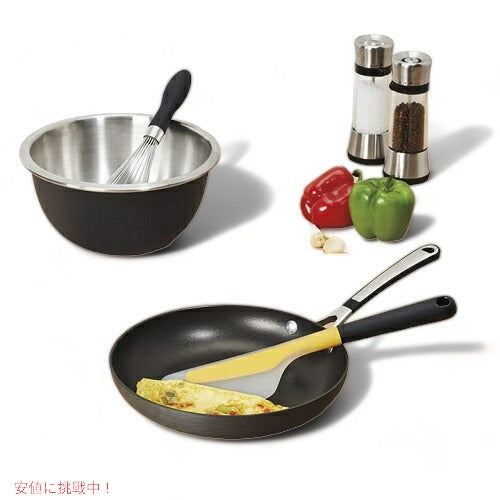オクソー グッドグリップ フリップ＆フォールド オムレツターナー OXO シリコンフライ返し OXOフライ返し　オムレツ作り　手 アメリカーナがお届け! 4