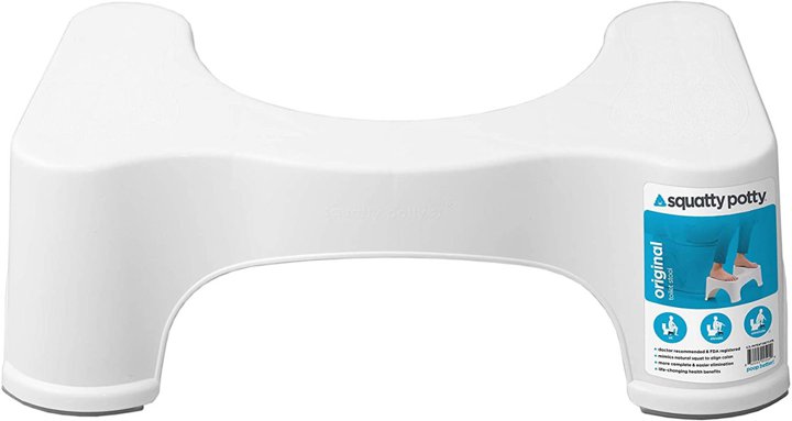 スクワティポティーSquatty Potty トイレ踏み台 (18cm) ホワイト 足置き台 2