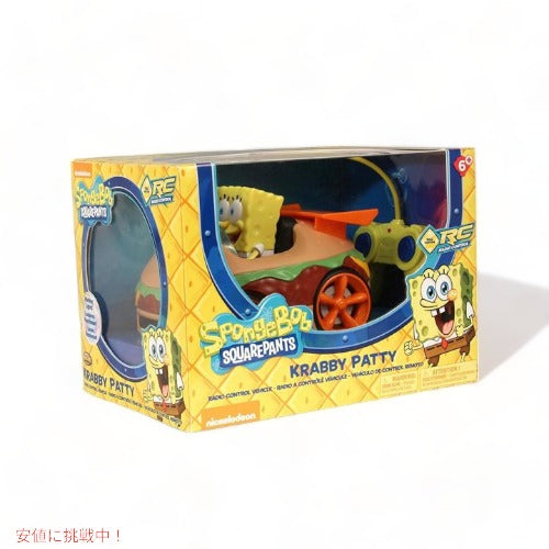 NKOK ラジコン リモート コントロール Krabby Patty 車 スポンジボブ 品 アメリカーナがお届け! 2