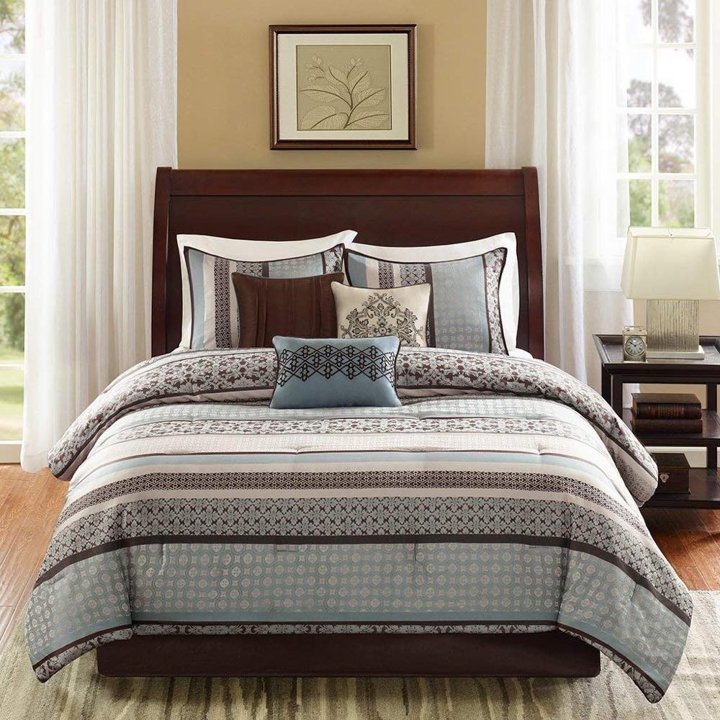 マディソンパーク 掛け布団7点 セット Madison Park Princeton 7 Piece Comforter Set アメリカーナがお届け! 2