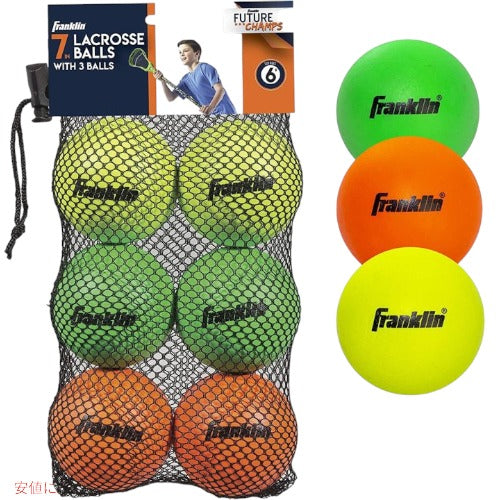 フランクリンスポーツ ラクロスボール Franklin Sports 60017 6歳以上練習用 アメリカーナがお届け! 2