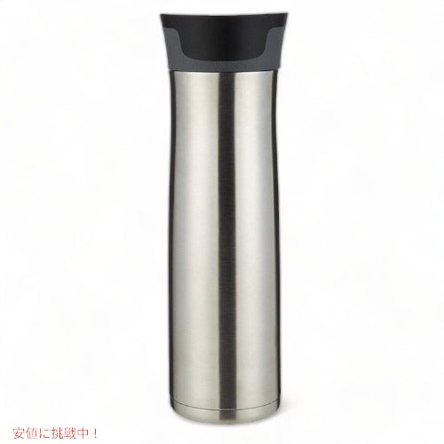 コンティゴ Contigo タンブラー 水筒 トラベルマグ オートシール ステンレススチール 24オンス West Loop Stainless Steel Travel Mug 24oz., Stainless Steel 3