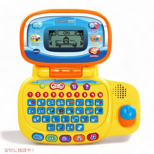 ヴイテック VTech 知育 玩具 トート アンド ゴー タップトップ オンライン限定 ノートパソコンのおもちゃ 80-1554 アメリカーナがお届け! 1
