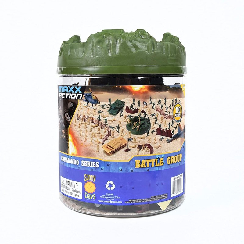 エリートフォース 100ピース ミリタリーフィギュア セット Elite Force 戦場 アーミー 2