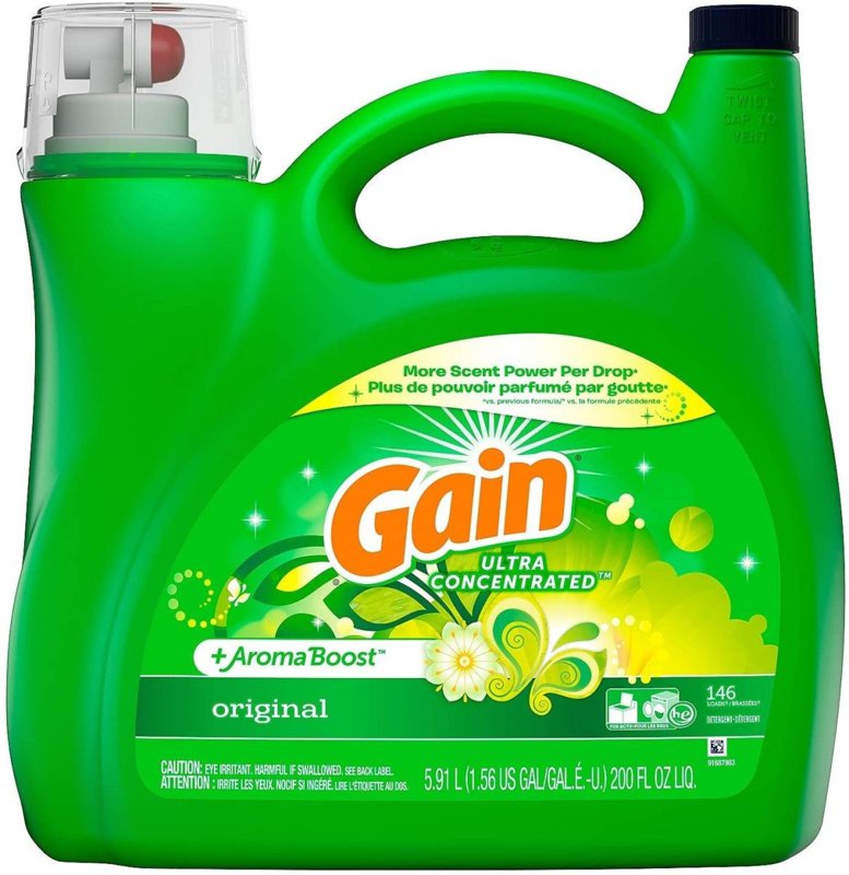 ゲイン 液体洗濯洗剤 Gain 35033 大きいサイズ オリジナル 200オンス 146ロード 1