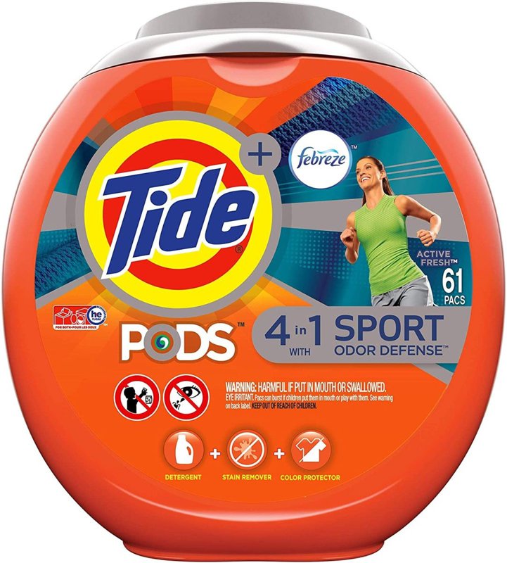 タイド PODS洗濯洗剤 Tide H&PC-79618 ジェルボールタイプ61個入 アメリカーナがお届け! 1