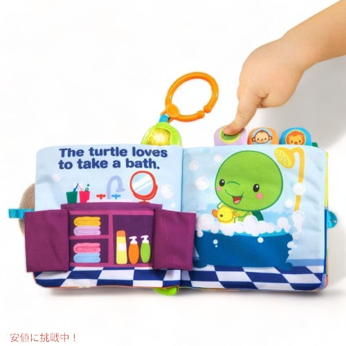 VTech Baby Peek and Play Baby Book 音の出る赤ちゃんの布絵本 品 2