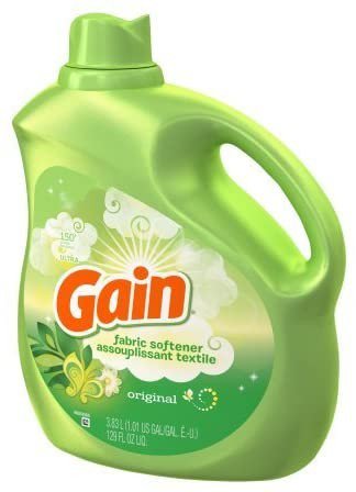 ゲイン 液体洗濯洗剤 Gain 129オンス 2本入り オリジナル香り 洗濯機 洗浄 2