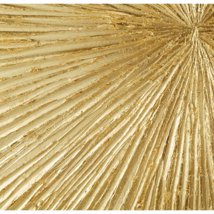 Madison Park Signature アブストラクト メタリック レジンアート ゴールド 壁掛けアート Signature Sunburst Wall Art Gold 3
