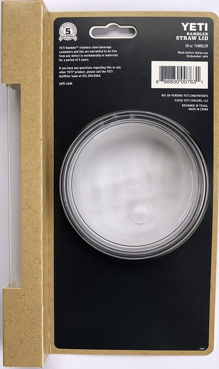 イエティ ランブラー シャタープルーフ リッド＆ストロー Yeti 替用 887ml タンブラー蓋 2