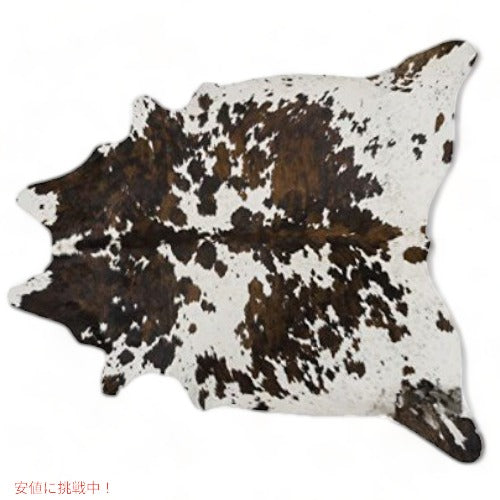 ラグ カーペット カウレザー 牛革 リビングに 213.4×182.9cm 2