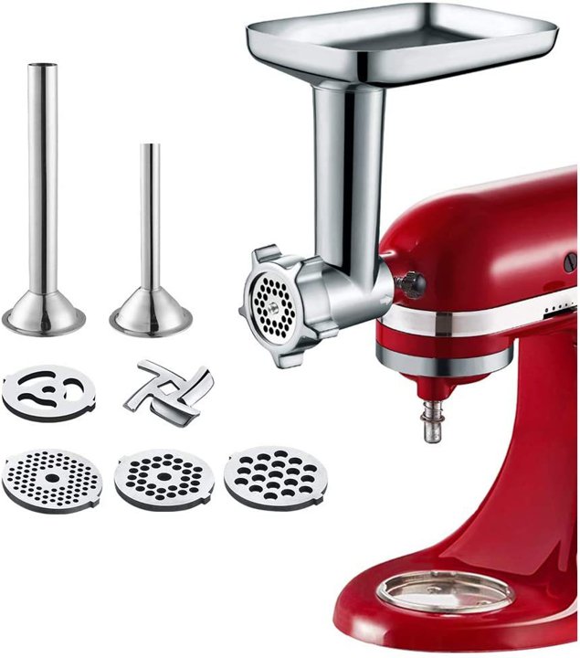 フードミートグラインダーアタッチメント Gvode スタンドミキサー用 KitchenAid キッチンエイド対応 アメリカーナがお届け! 1
