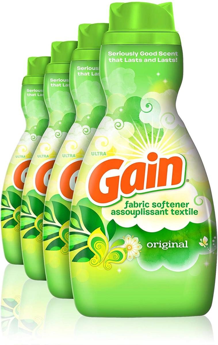 ゲイン 液体柔軟剤 Gain CO158-AF ソフト 41オンス 4本入り オリジナル 1