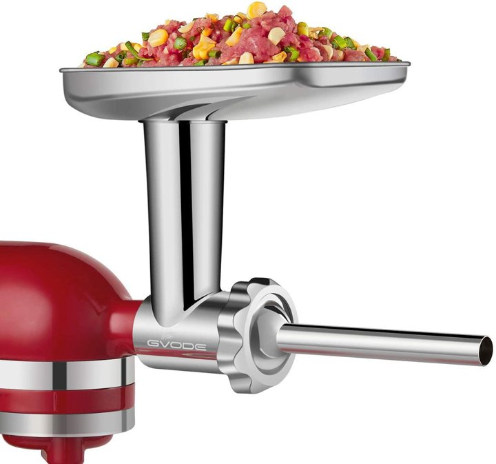 ステンレススチールフードグラインダー GVODE スタンドミキサー用 KitchenAid キッチンエイド対応 アメリカーナがお届け! 3