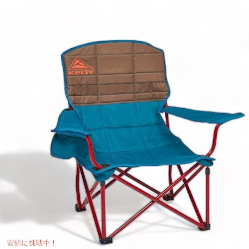 Kelty アウトドアチェア ポリエステル 椅子 Lowdown Chair Deep Lake 1