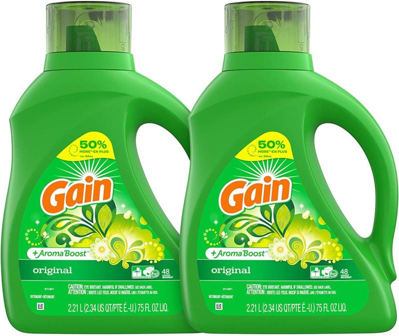 ゲイン 液体洗濯洗剤 Gain AF101 アロマ ブースト 96ロード 75オンス オリジナル 1