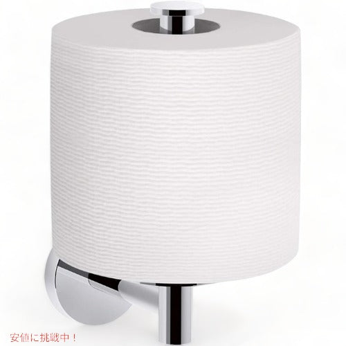 Kohler コーラー エレート 縦型トイレットペーパーホルダー ポリッシュクローム K-27293-CP Elate Vertical Toilet Paper Holder, Polished Chrome 2