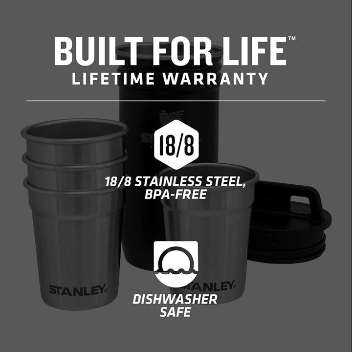 スタンレー ショットグラスセット Stanley 10-01705 金属製 アメリカーナがお届け! 2