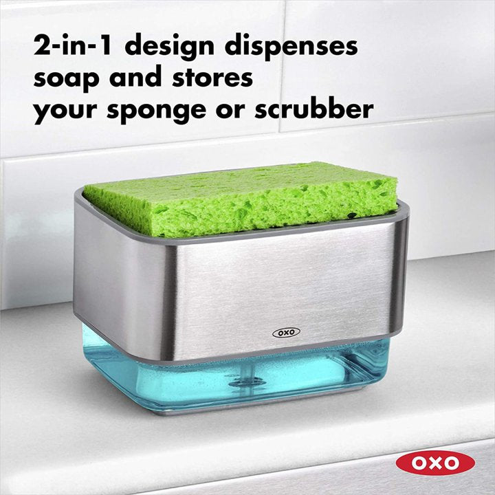 オクソー グッドグリップ ソープディスペンシング スポンジホルダー OXO 食器洗剤ケース アメリカーナがお届け! 3