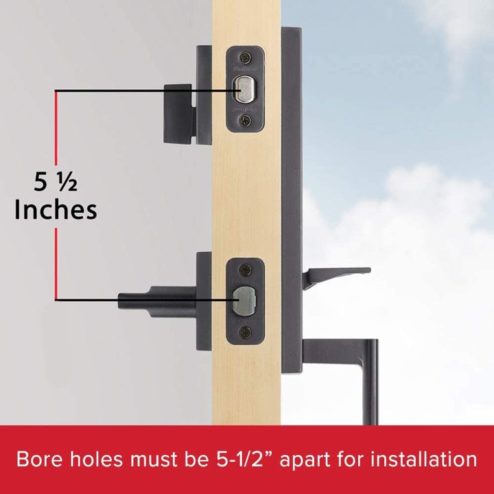 クイックセット バンクーバー フロントロックハンドルセット Kwikset 98180-015 3