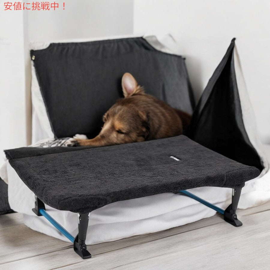 Helinox ヘリノックス フリース ドッグコットウォーマー [ミディアム (中型犬用)・ブラック] 断熱レイヤー Dog Cot Warmer ※コットは付属しません 3