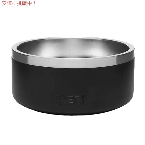 YETI BOOMER 4 DOG BOWL BLACK / イエティ ブーマー4 犬用 フードボール 0.9L/32oz ブラック 給餌ボウル 犬用食器 フードボウル 2