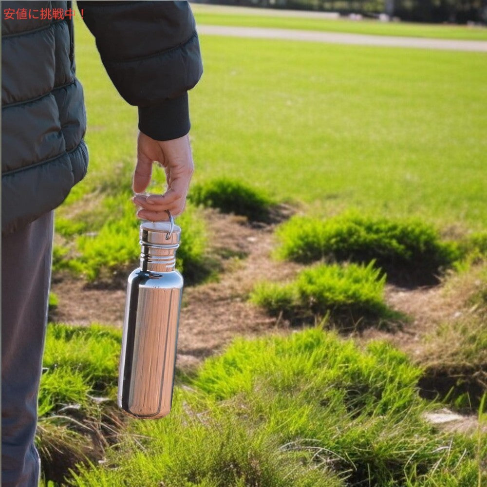 クリーンカンティーン Klean Kanteen バンブーキャップ - ブラッシュドステンレス Bamboo Cap - Brushed Stainless 4