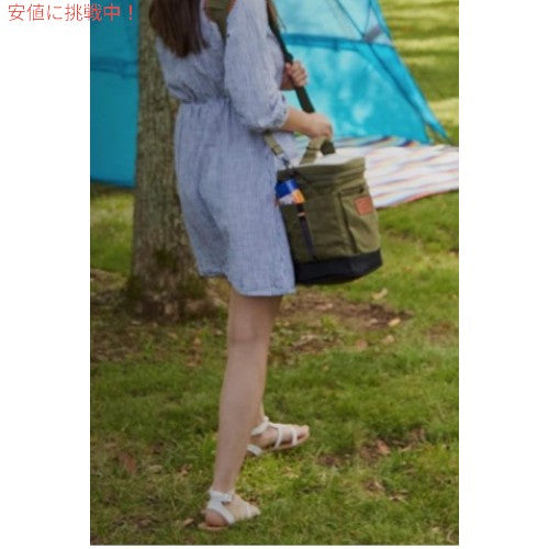 Coleman コールマン Banyan Series Portable Soft Cooler Leak-Proof Tote Bag 12 can ポータブル ソフトクーラー 保冷 防漏 トートバッグ  キャンバス地 Olive 4
