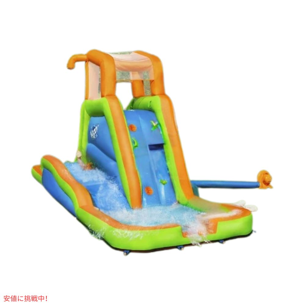 Bestway H2OGO アクアベンチャー メガウォーターパーク キッズ インフレータブルプール 滑り台 ブロワー付き Aquaventure Mega Water Park 6