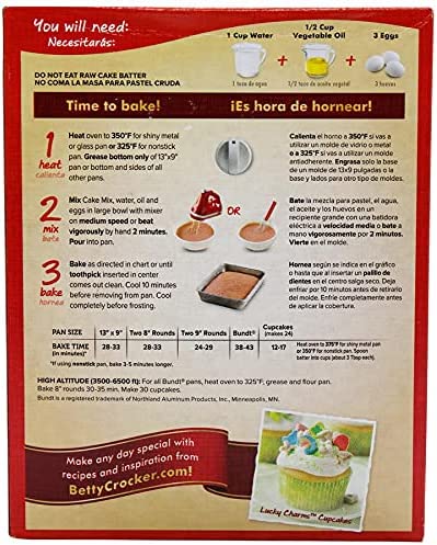Betty Crocker スーパーモイスト ストロベリー ケーキミックス 432g 2
