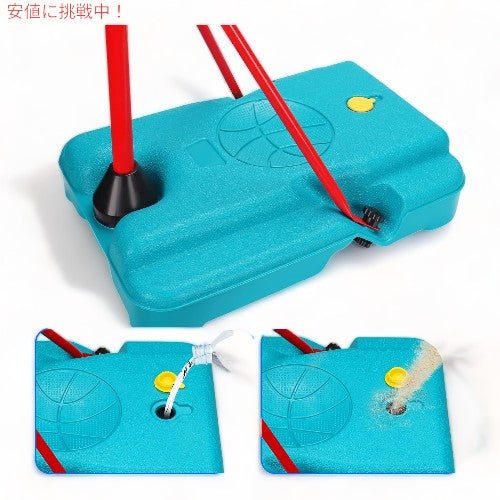 バスケットボール フープ ボール2個付き キルプティ 子供 幼児 ポータブル 調節可能 Qirptey Basketball Hoop for Kids Toddler Toys Portable Adjustable 2