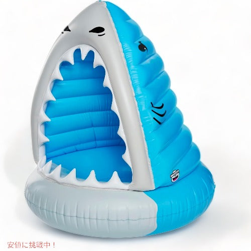 BigMouth Inc. ビッグマウスインク 巨大プールフロート ジャンボ人食いザメ ?浮き輪 XL Shark Pool Float 1