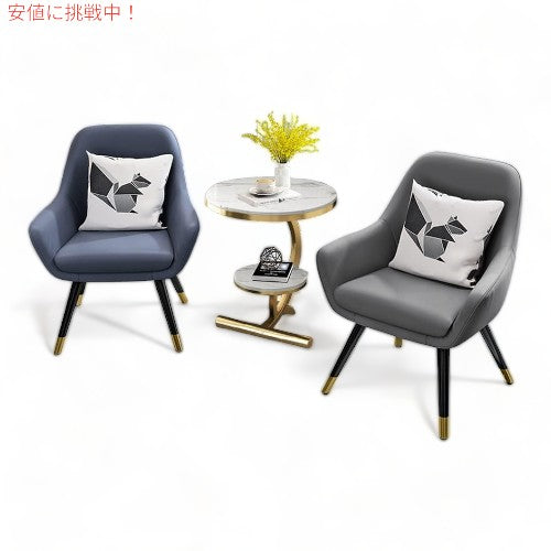 高級大理石ソファサイドテーブル BINZHI Luxury Marble Sofa Side Table Corner 3