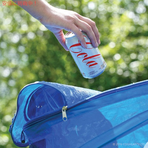 Coghlans コグラン ポップアップ ゴミ箱 リサイクル 19 x 24インチ ブルー Pop-Up Recycle Bin Blue 2