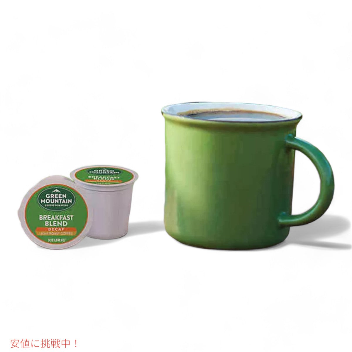 キューリグ Kカップ グリーンマウンテン ブレックファーストブレンド カフェインフリー  24個 KEURIG Green Mountain K-cup Breakfast Blend Decaf 24ct 4