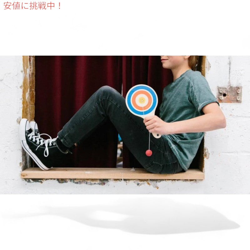 Toysmith トイスミス Bounce Back Paddle Ball バウンスバック・パドルボール Red リターンボールラケット 7