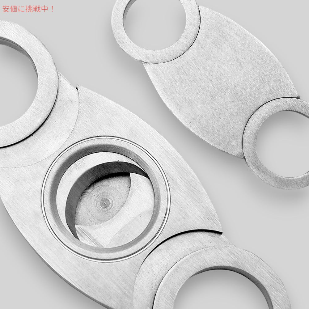 Mrs. Brog ステンレススチール シガーカッター バックプロテクター付き Stainless Steel Cigar Cutter with Back Protector 3