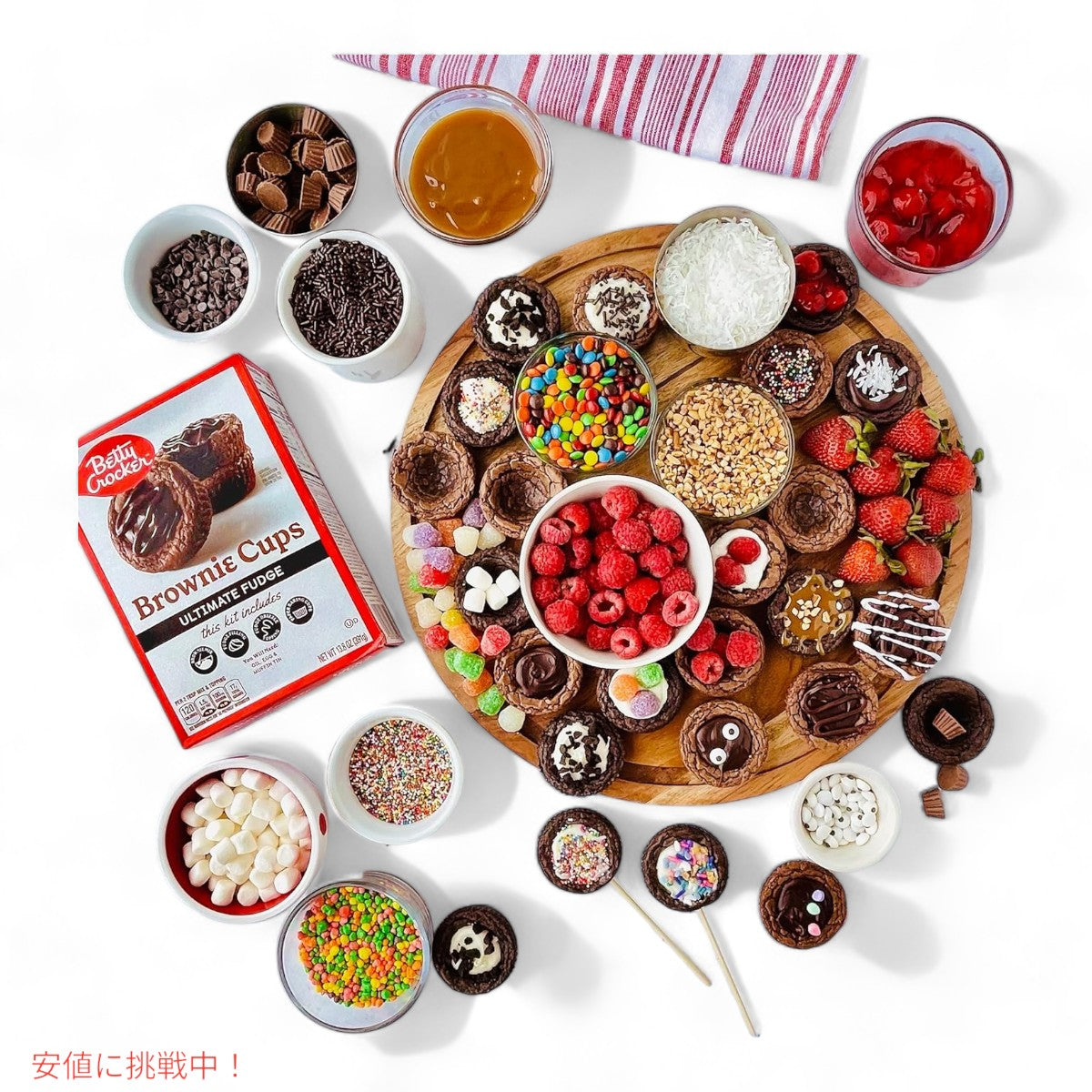 Betty Crocker ベティ クロッカー  Brownie Cups Mix ブラウニー カップ ミックス アルティメイト ファッジUltimate Fudge 2