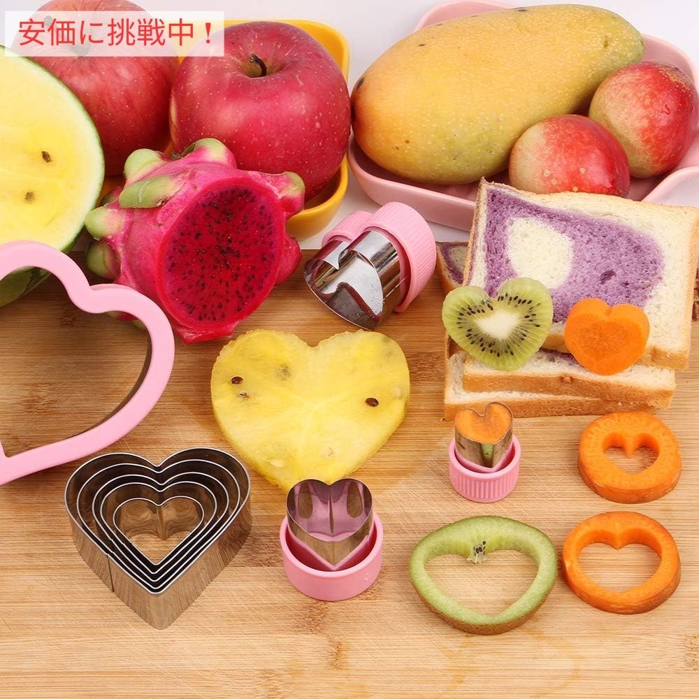 BakingWorld ベーキングワールド ハート型 クッキー型 9個セット ステンレス製 Heart Shapes Cookie Cutter 9 Piece Set Stainless Steel 4