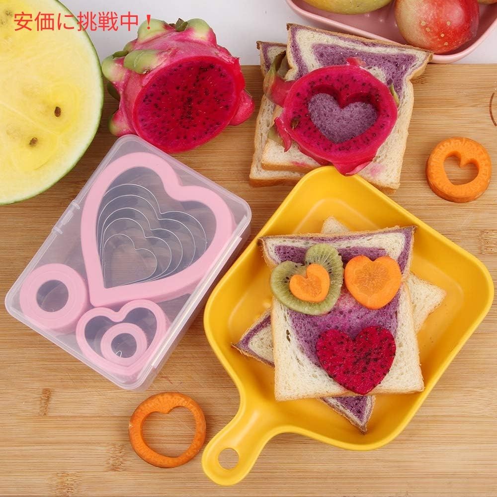 BakingWorld ベーキングワールド ハート型 クッキー型 9個セット ステンレス製 Heart Shapes Cookie Cutter 9 Piece Set Stainless Steel 5