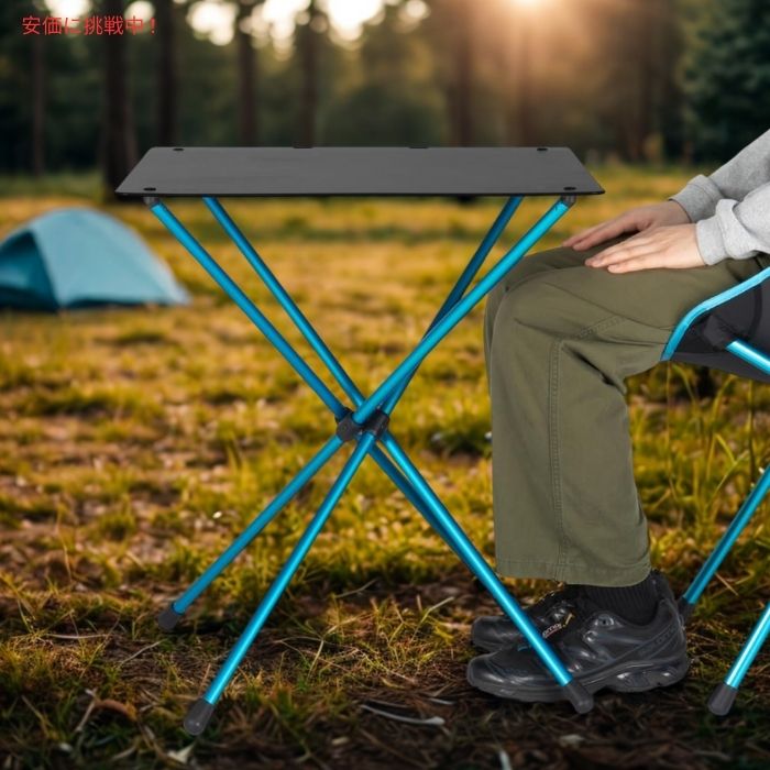Helinox ヘリノックス ダイニングハイ ポータブルキャンプテーブル ブラック Dining Height Portable Camping Table Black 3