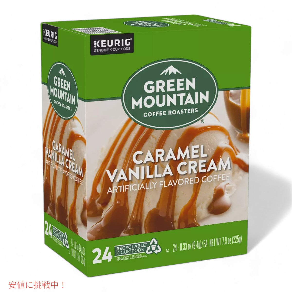 キューリグ Kカップ グリーンマウンテン キャラメルバニラクリーム 24個 KEURIG Green Mountain K-cup Caramel Vanilla Cream 24ct 4