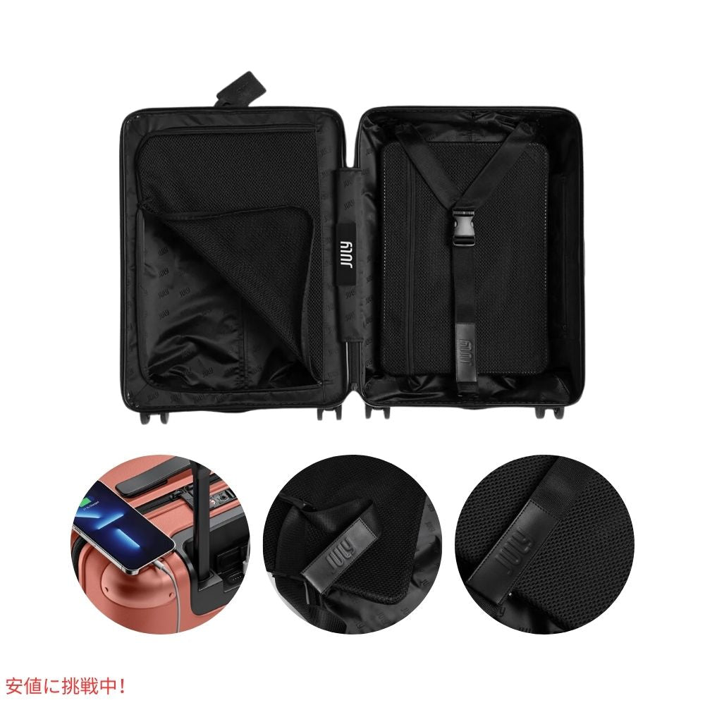 ジュライ スーツケース キャリーオン オリジナル クレイ 7.4ポンド / 42リットル July Luggage Carry On Original Clay 7.4lb/42L 7