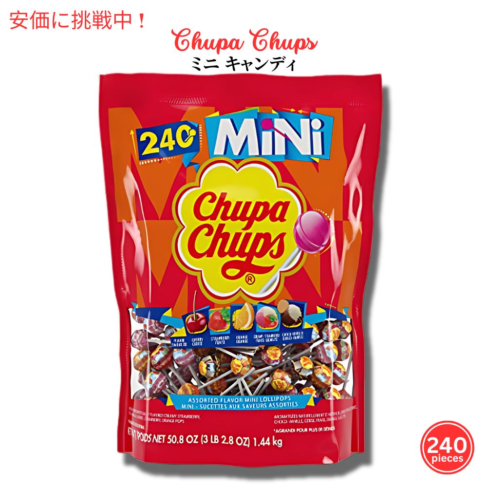チュッパチャプス Chupa Chups Mini ミニ キャンディ 240個 1