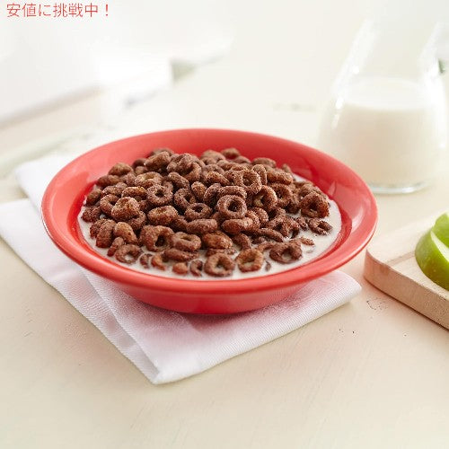 Cheerios チェリオス Chocolate Heart Shapes Cereal Whole Grain Oats 全粒オーツ麦入り チョコレート ハート型 シリアル 19.2oz 4